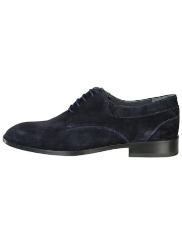 G.O.L.® FINEST COLLECTION Leren veterschoenen donkerblauw