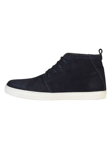 G.O.L.® FINEST COLLECTION Leren veterschoenen donkerblauw
