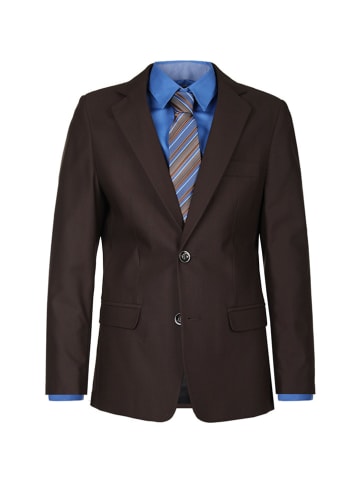 G.O.L.® FINEST COLLECTION Garnitur - Slim fit - w kolorze brązowym