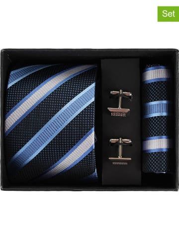 New G.O.L 3-delige cadeaubox-set blauw/zwart