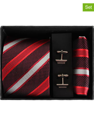 New G.O.L 3-częściowy zestaw prezentowy w kolorze czerwono-czarnym