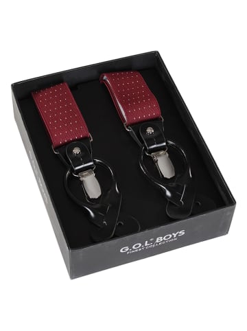 New G.O.L Hosenträger in Rot