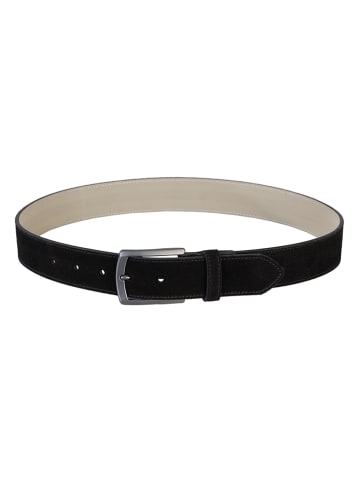 New G.O.L Leder-Gürtel in Schwarz