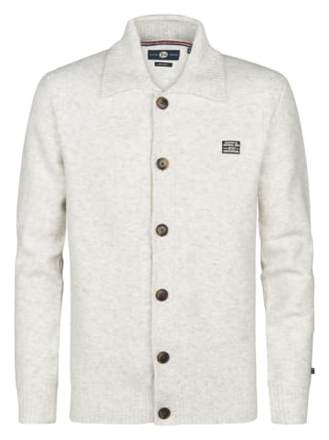 Petrol Industries Cardigan in Hellgrau