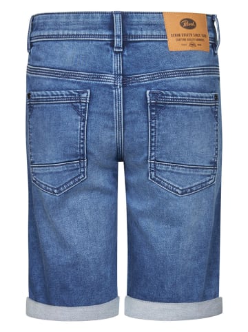 Petrol Industries Spijkershort blauw