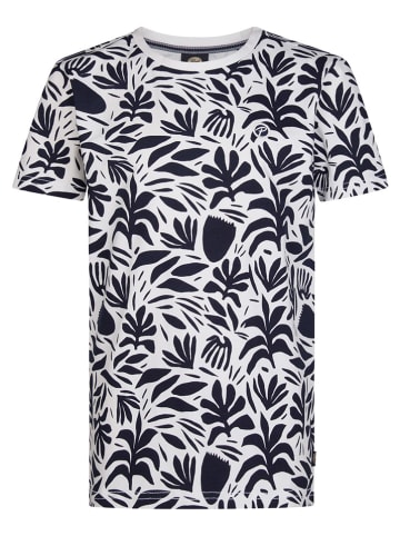 Petrol Industries Shirt zwart/wit