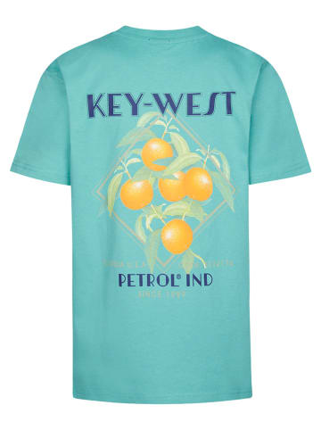 Petrol Industries Shirt turquoise