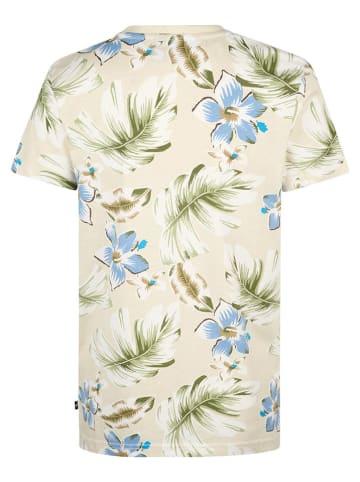 Petrol Industries Shirt beige/lichtblauw