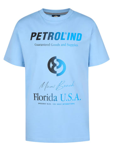 Petrol Industries Shirt lichtblauw