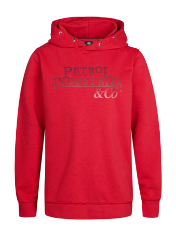 Petrol Industries Hoodie in Rot