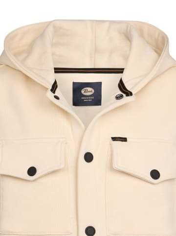 Petrol Industries Sweatjacke in Creme