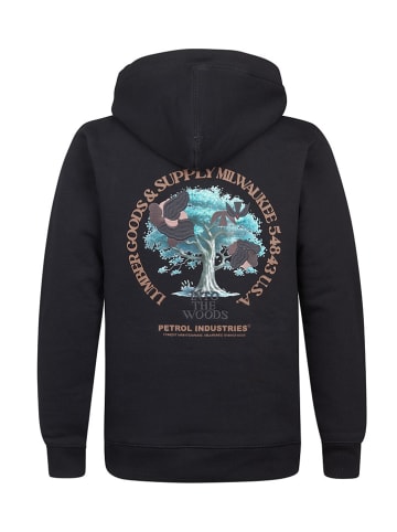 Petrol Industries Hoodie zwart