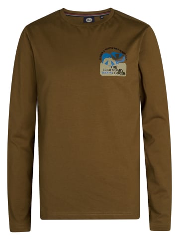 Petrol Industries Longsleeve in Braun