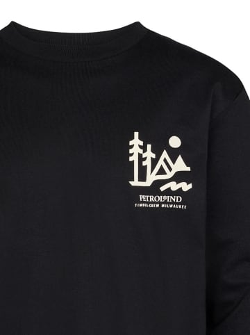 Petrol Industries Longsleeve in Schwarz