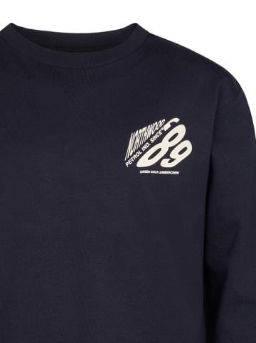 Petrol Industries Longsleeve in Dunkelblau