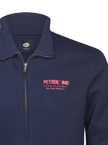 Petrol Industries Sweatvest donkerblauw