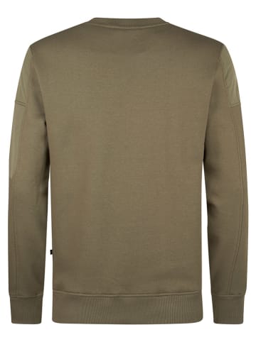 Petrol Industries Sweatshirt "Pueblo" kaki