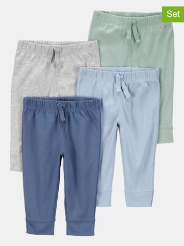 carter's 4-delige set: sweatbroeken meerkleurig