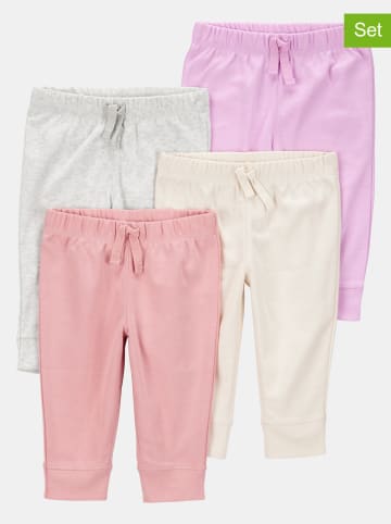 carter's Spodnie dresowe (4 pary) w różnych kolorach