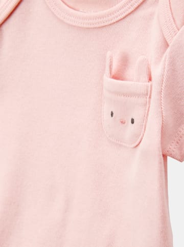 carter's 5-delige set: rompers crème/lichtroze