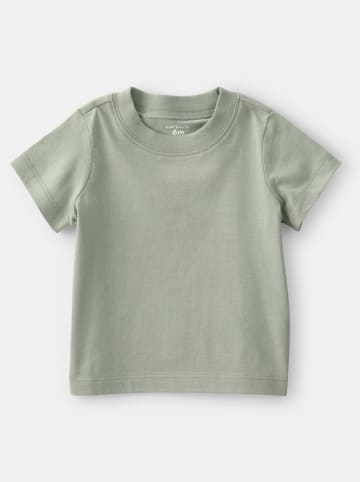 carter's 2-delige outfit kaki/crème