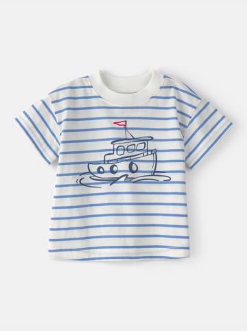 carter's 3tlg. Outfit in Blau/ Beige