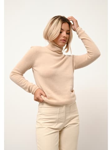 Just Cashmere Kasjmieren trui "Ava" beige