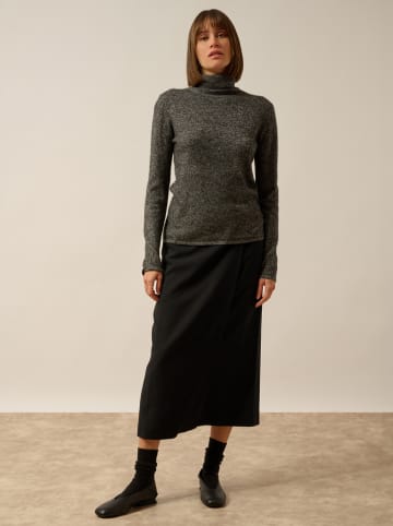 Just Cashmere Kaszmirowy sweter "Ava" w kolorze antracytowym