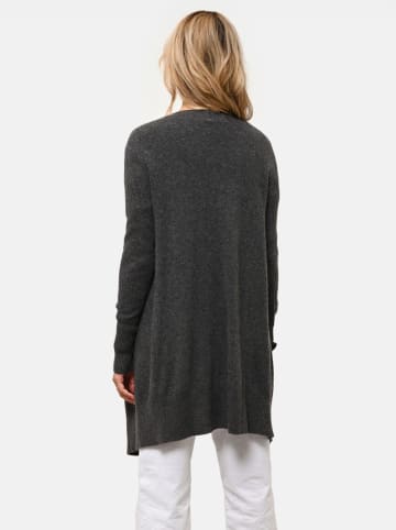 Just Cashmere Kaszmirowy kardigan "Brooke" w kolorze antracytowym