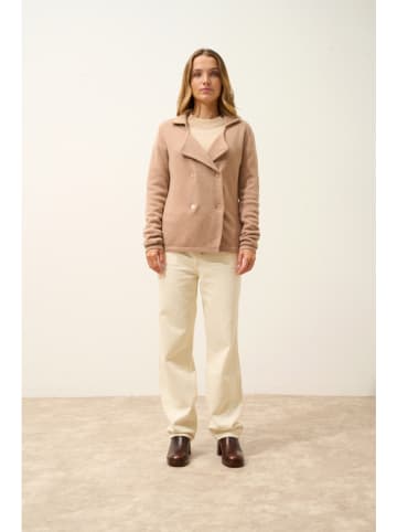 Just Cashmere Kaschmir-Cardigan in Beige