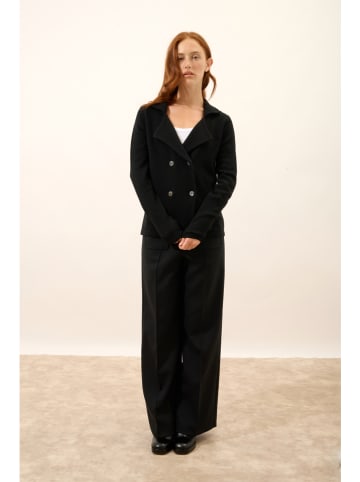 Just Cashmere Kaszmirowy kardigan w kolorze czarnym