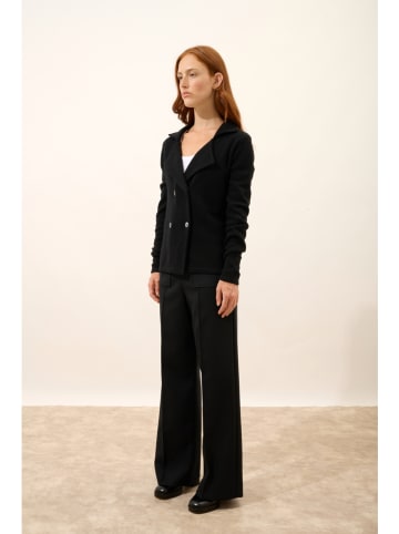 Just Cashmere Kaschmir-Cardigan in Schwarz