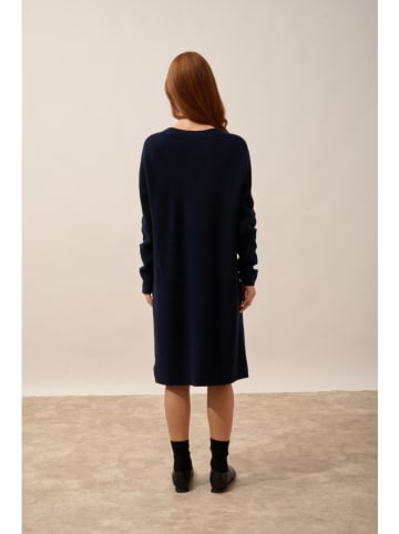 Just Cashmere Kaschmir-Cardigan "Dache" in Dunkelblau