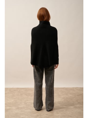 Just Cashmere Kaschmir-Poncho "Huaraz" in Braun