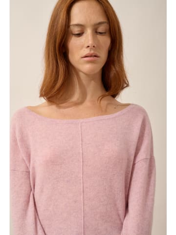 Just Cashmere Kaszmirowy sweter "Karen" w kolorze jasnoróżowym