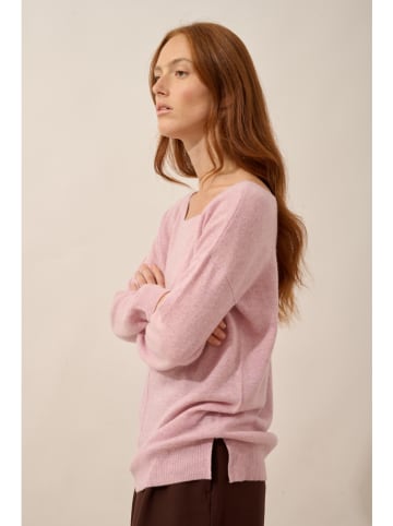 Just Cashmere Kaschmir-Pullover "Karen" in Rosa