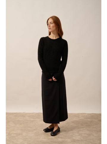 Just Cashmere Kasjmieren trui "Nadia" zwart