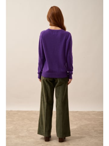 Just Cashmere Kaschmir-Pullover "Nora" in Lila