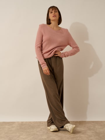 Just Cashmere Kasjmieren trui lichtroze