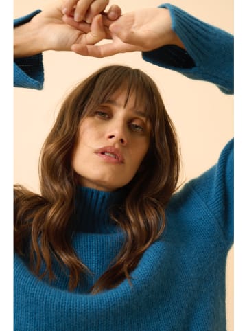 Just Cashmere Kaschmir-Pullover "Sullana" in Blau
