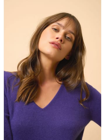 Just Cashmere Kaschmir-Kleid "Tracy" in Lila