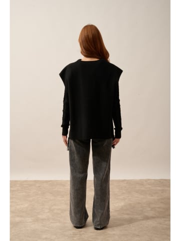 Just Cashmere Kasjmieren trui "Victoire" zwart