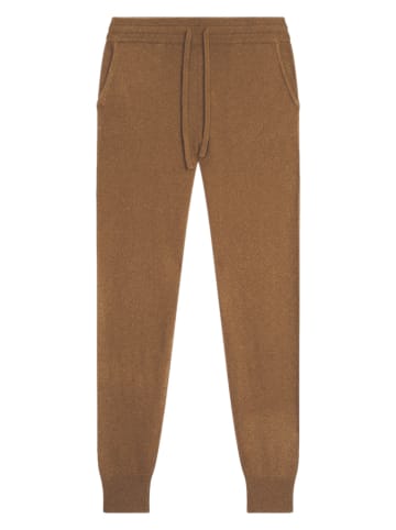 Just Cashmere Kasjmieren broek "Wendy" camel