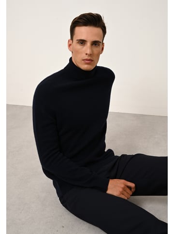 Just Cashmere Kaszmirowy golf "Connor" w kolorze granatowym