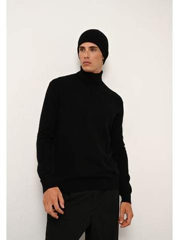 Just Cashmere Kasjmieren coltrui "Connor" zwart