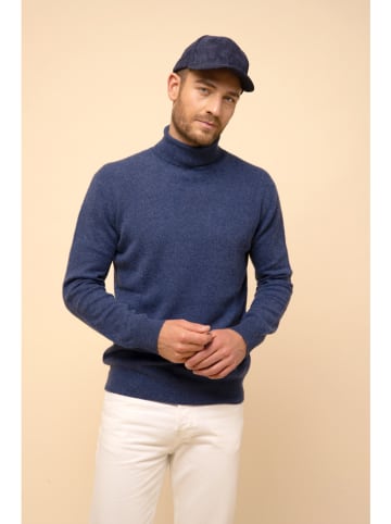 Just Cashmere Kasjmieren trui "Connor" blauw
