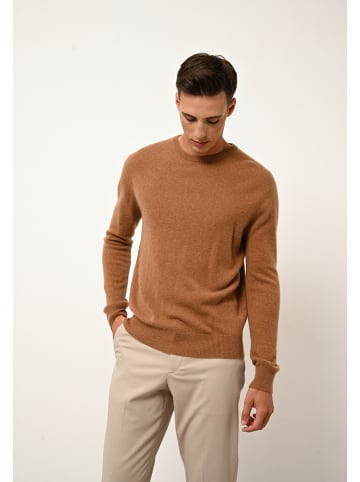 Just Cashmere Kasjmieren trui "Howard" camel