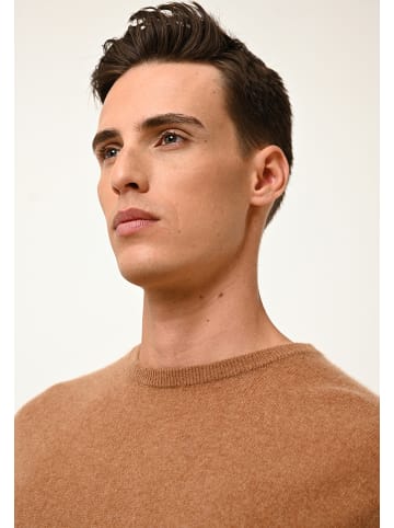 Just Cashmere Kaschmir-Pullover "Howard" in Camel