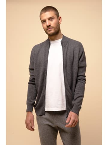 Just Cashmere Kaschmir-Cardigan in Anthrazit