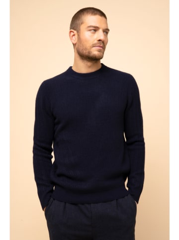 Just Cashmere Kasjmieren trui donkerblauw